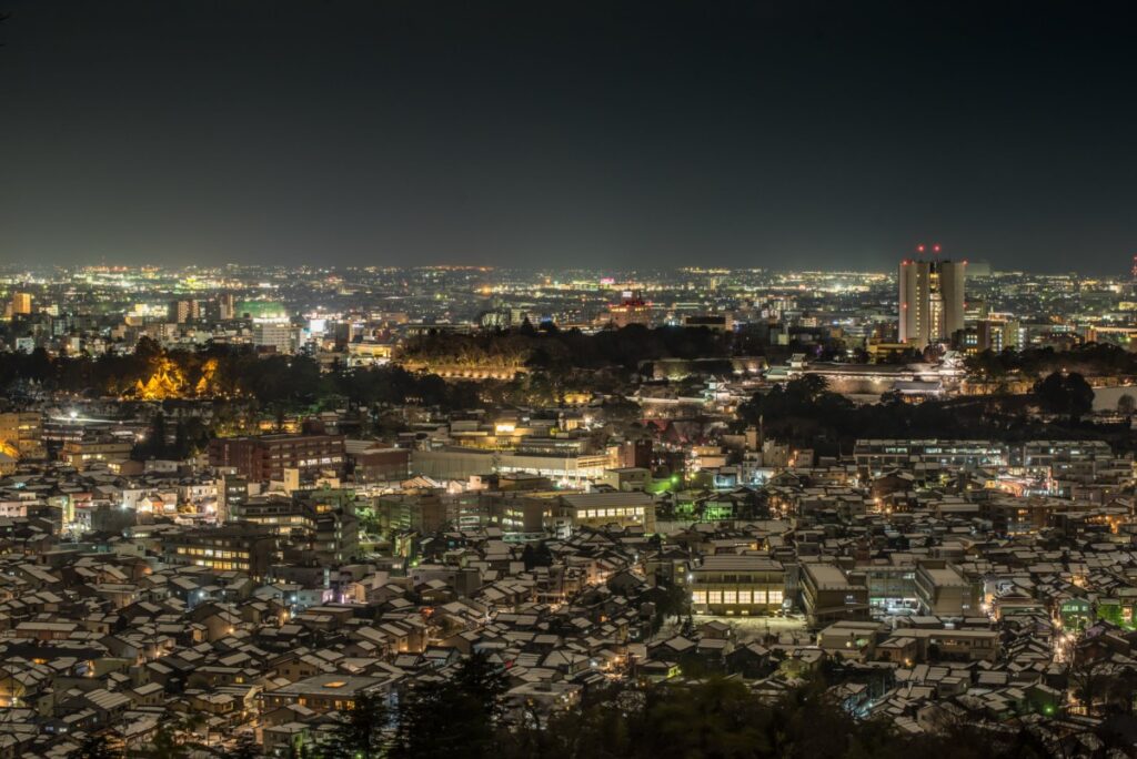 卯辰山からの夜景